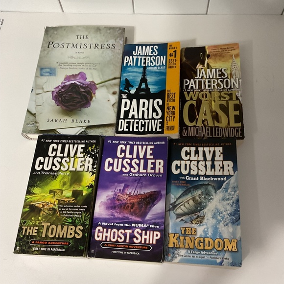 6 Books Novels Mystery Etc - Picture 3 of 4